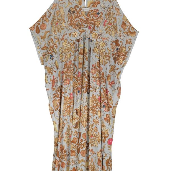 One Hundred Stars Tudor Rose Margeux Kaftan