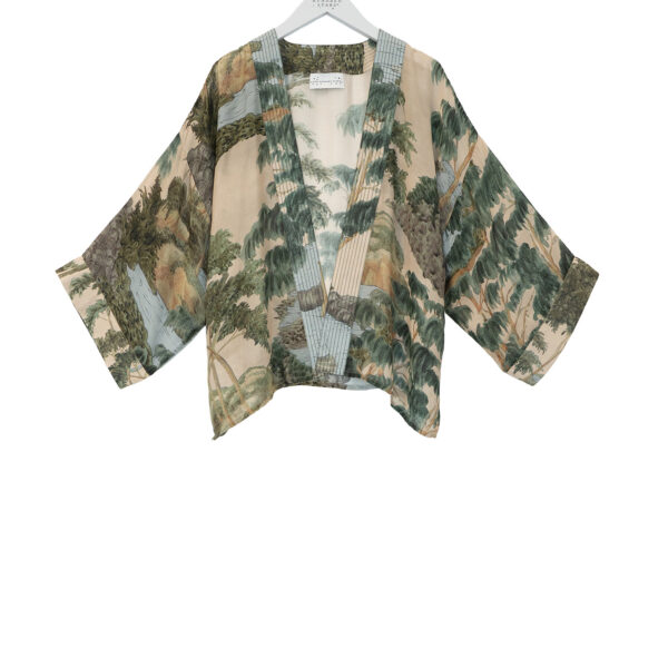 One Hundred Stars Rivers and Trees Natural Kimono