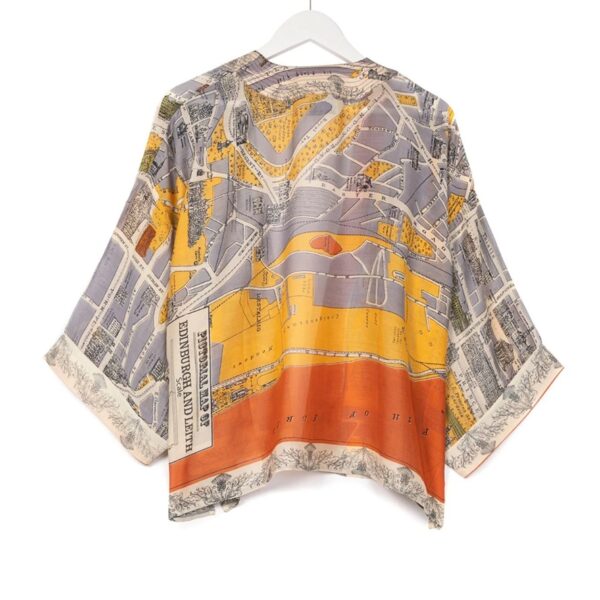 One Hundred Stars Edinburgh Map Kimono