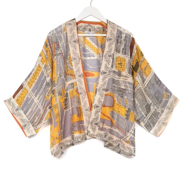 One Hundred Stars Edinburgh Map Kimono