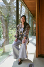 One Hundred Stars Susani Charcoal Kimono - Image 2