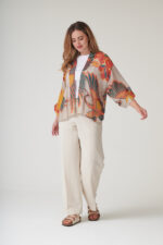 One Hundred Stars Crane Stone Kimono - Image 2