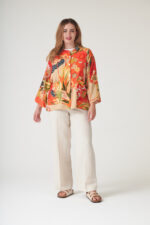 One Hundred Stars Fans Scarlet Summer Jacket - Image 2