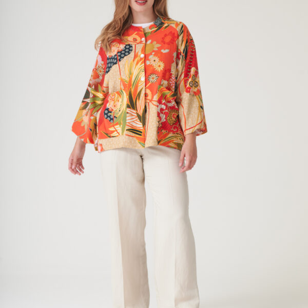 One Hundred Stars Fans Scarlet Summer Jacket