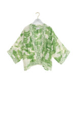 One Hundred Stars Giant Willow Green Kimono