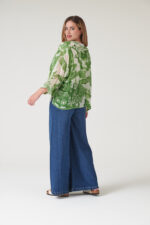 One Hundred Stars Giant Willow Green Kimono - Image 3