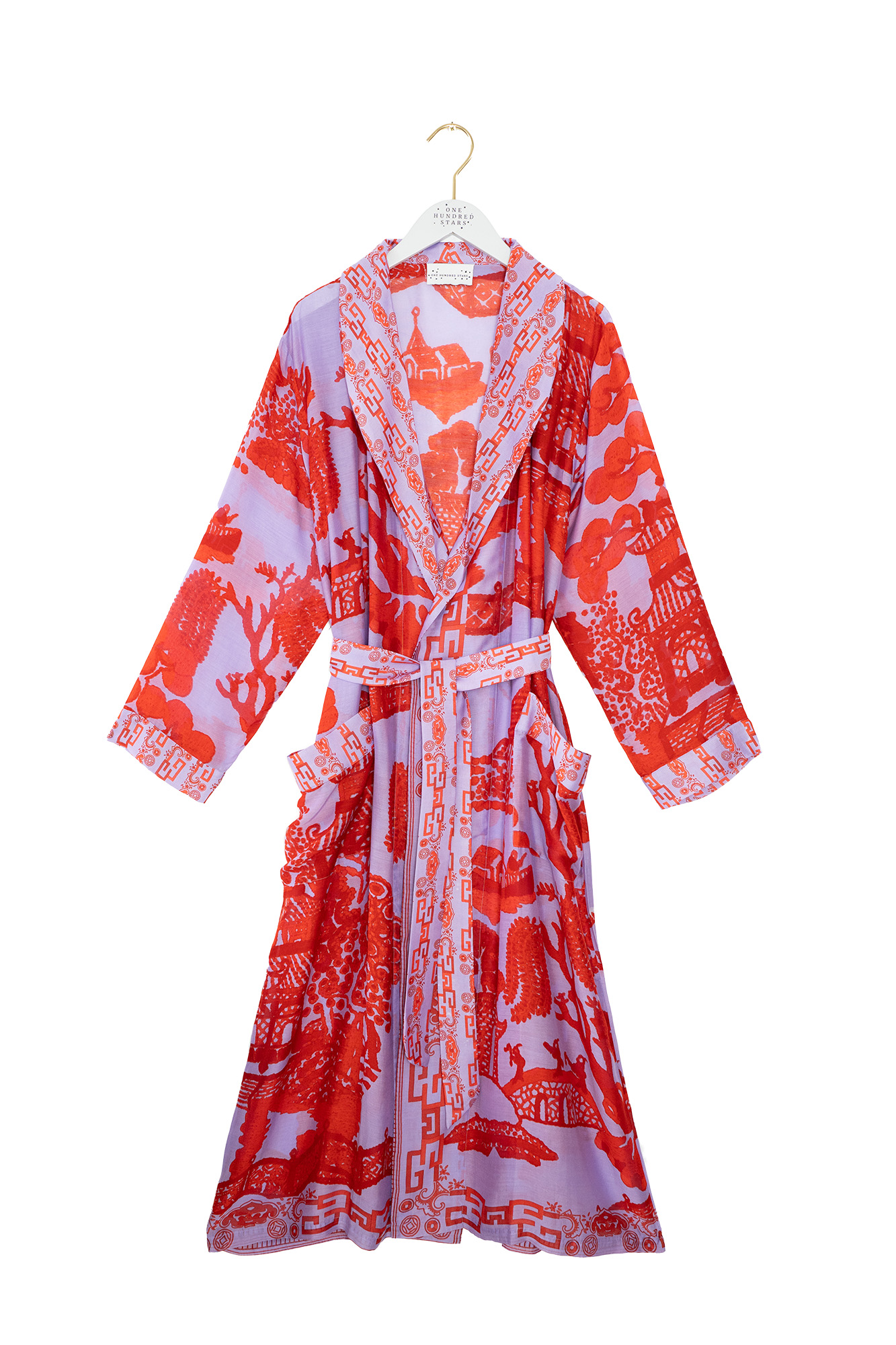 One Hundred Stars Giant Willow Violet Gown