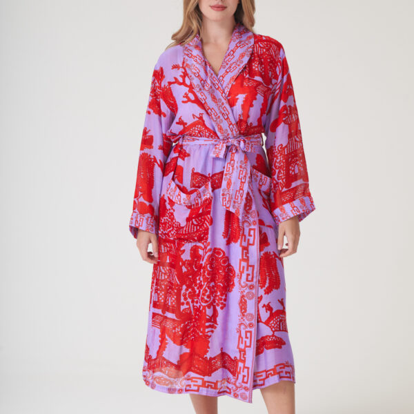 One Hundred Stars Giant Willow Violet Gown