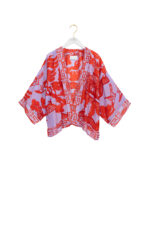 One Hundred Star Giant Willow Violet Kimono