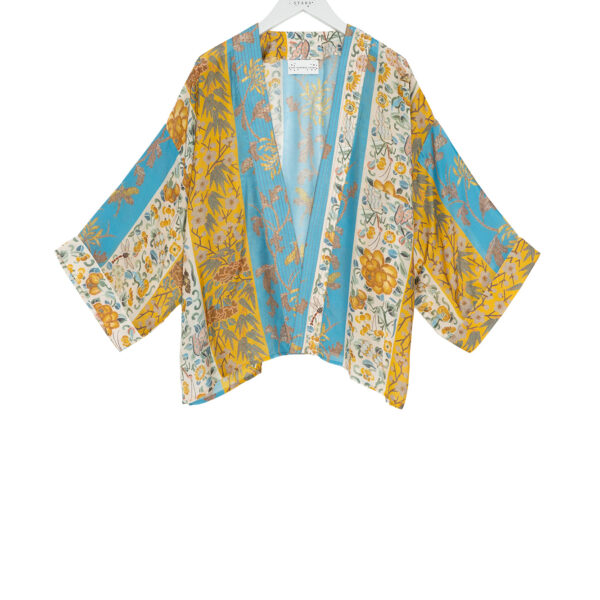 One Hundred Stars Ribbons Gold Kimono