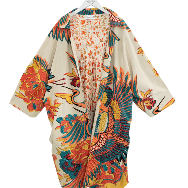 One Hundred Stars Crane Stone Artisan Coat