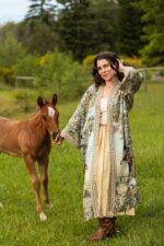 Market of Stars 'Born to Run' Kimono Robe - Image 4