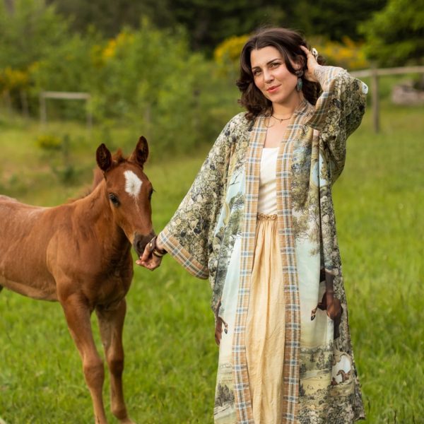 Market of Stars ‘Born to Run’ Kimono Robe