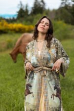 Market of Stars 'Born to Run' Kimono Robe - Image 3