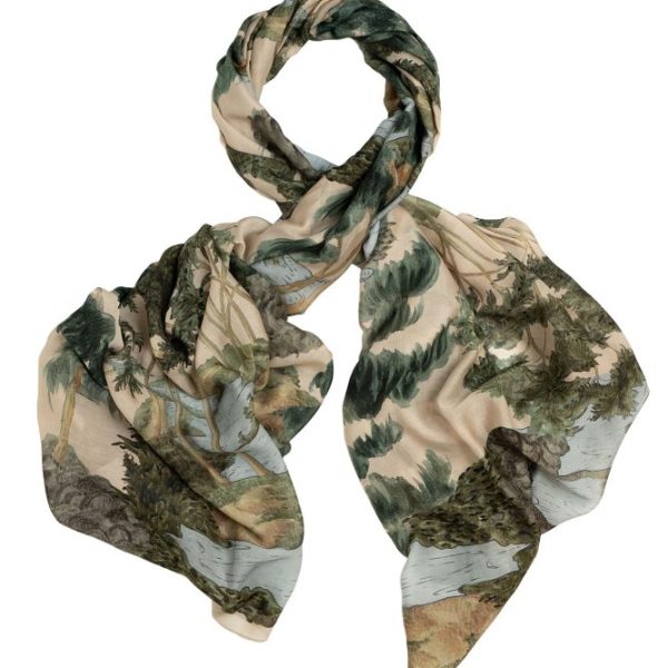 One Hundred Stars Rivers & Trees Scarf
