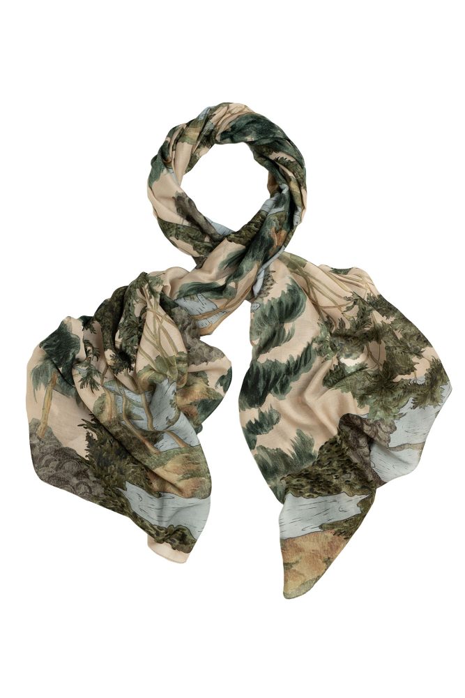 One Hundred Stars Rivers & Trees Scarf