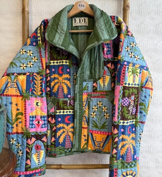 Cotton Quilted Reversible Jacket