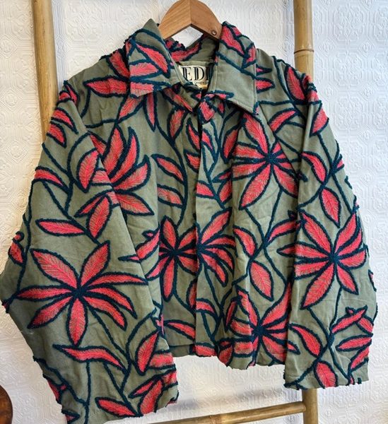 Suzani Embroidered Artist Jacket